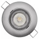 LED stropné svietidlo 7,5W 650Lm Natural White 100° Downlight - brúsený nikel