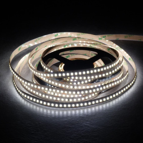 Flexibilný LED pás LS 168LED SMD2835 18W 1760Lm Cold White 5000K CRI90 24V 10mm Very Lumen