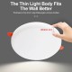 LED stropné svietidlo 9W 760Lm Natural White 170° VIDEX