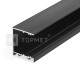 Hliníkový profil pre LED pásy - konštrukčný VARIO30-03 čierny anodovaný hliník