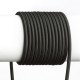 Kábel elek. textilný H03VV 2x0,75 300/300V čierny