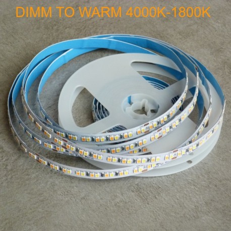 Flexibilný LED pás LS 192LED SMD2835 DIMM-WARM 1800K-4000K 21W 1760Lm DC24V 10mm