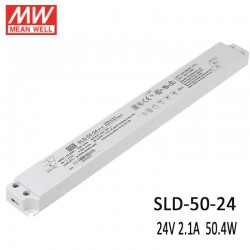 LED napájací zdroj 24V-50W CV/CC Mean Well SLD-50-24