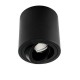 Svietidlo stropné prisadené VENICE 1xGU10 84x80mm - čierne pieskované