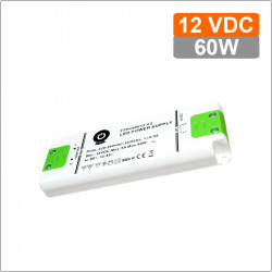 LED nábytkový napájací zdroj 12V-60W IP20 FTPC60V12-C2
