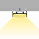 Hliníkový profil pre LED pásy - konštrukčný VARIO30-01 White