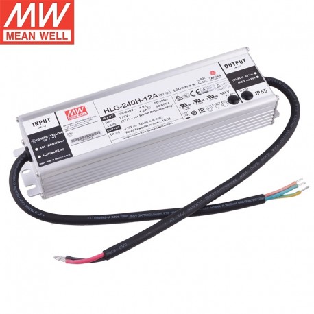 LED napájací zdroj 12V-192W-IP65 Mean Well HLG-240-12A