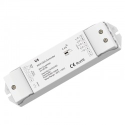 RF prijímač riadenia LED pásov RGB+CCT 5x5A DC12-24V SKD-V5