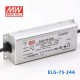 LED napájací zdroj 24V-75W PFC IP65 Mean Well-ELG-75-24A