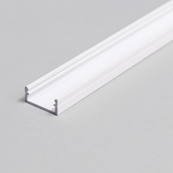 Hliníkový profil pre LED pásy BEGTON12 - biely lakovaný