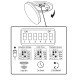 LED stropné svietidlo s MW senzorom VARSO 18W 1700Lm Natural White KANLUX