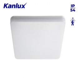 LED stropné svietidlo s MW senzorom VARSO 18W 1700Lm Natural White KANLUX