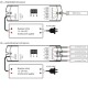 RF prijímač riadenia LED pásov 4in1 4x5A DC12-24V SKYDANCE SKD-V4-L