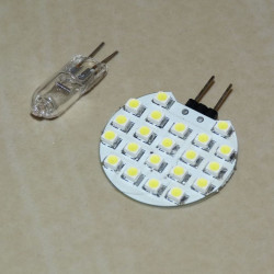 G4 21LED SMD3528 1,7W 120Lm Cold White DC12V Very Lumen