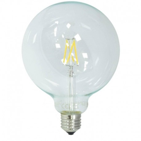 E27 G125 Filament LED 6,5W 810Lm Warm White 2700K OPTONICA