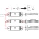 Stmievač pre LED pásy - DALI - 4x5A DC12/36V PWM SR-2303B