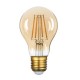 LED žiarovka E27 A60 Filament LED 8W 700Lm Warm White DIMM Golden Glass OPTONICA