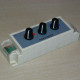 RGB ovládač manuálny DC12/24V 3x3A