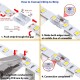 Spojka zacvakávacia FASTEN pre MONO 8mm LED pás - LED pás/LED pás