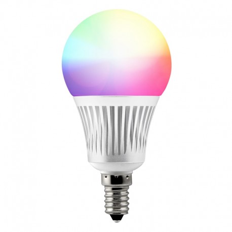 LED žiarovka E14 RGB+CCT 5W 450Lm RF controller inside 2,4GHz MiLight-FUT013
