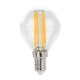 LED žiarovka E14 G45 Filament LED 4W 500Lm Warm White spectrumLED WOJ14071