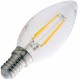 LED žiarovka E14 C35 Filament LED 10W 1120Lm Warm White LUMENIX