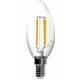 LED žiarovka E14 C35 Filament LED 10W 1120Lm Warm White LUMENIX