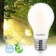 LED žiarovka E27 A60 Filament LED 10W 1100Lm Natural White Milk LUMILED
