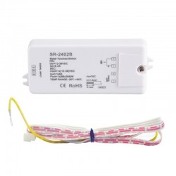 Spínač dotykový pre LED pásy - METAL TOUCH - DC12-36V 8A SUNRICHER