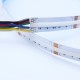 Flexibilný COB LED pás LS 840LED COB RGB+CCT 18W CRI90 24V IP20 PCB 12mm