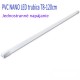 LED trubica T8 120cm 12W 1920Lm Warm White NANO-PVC - jednostranné napájanie OPTONICA