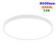 LED stropné svietidlo kruhové 54W 4050Lm Warm White OPTONICA biele