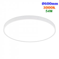 LED stropné svietidlo kruhové 54W 4050Lm Warm White OPTONICA biele