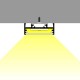 Hliníkový profil pre LED pásy - konštrukčný VARIO30-01 RAW-surový hliník