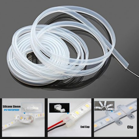 Silikónové púzdro pre LED pásy šírky 10mm - IP68
