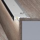 Hliníkový profil schodový pre LED pásy UP-MINI10 ELOX