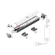 Hliníkový profil pre LED pásy SMART-IN10 zápustný (18,8x12mm) - ELOX