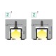 Hliníkový profil pre LED pásy SMART-IN10 zápustný (18,8x12mm) - ELOX