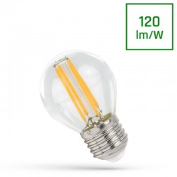 LED žiarovka E27 P45 Filament LED 5,5W 660Lm Warm White spectrumLED - WOJ14396