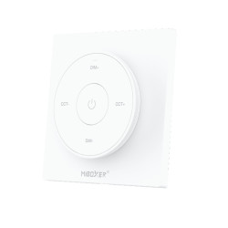 Nástenné diaľkové ovládanie pre MONO a CCT LED MiLight K2 - White