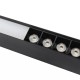 LED lineárne svietidlo DDXT1200 40W 3200Lm Warm White 120cm AC220/240V Black
