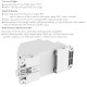 RF prijímač riadenia LED pásov DIMM, CCT, RGB, RGBW 4x5A DC12-24V SKD-V4-D