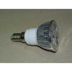 LED žiarovka E14 3x1W 3W 240Lm Cold White Spotlights EPISTAR