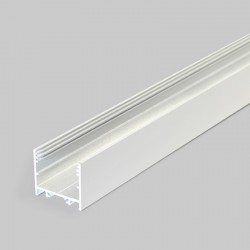Hliníkový profil pre LED pásy - konštrukčný VARIO30-02 biely lakovaný
