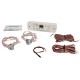 Schodiskový efektový ovládač LED RGB/White 2xSPI PUSCH+PIR DC5-24V SKD-ES-D