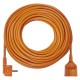 Predlžovací kábel 30m 3×1,5 mm² AC230V 16A 1-zásuvka PVC oranžový