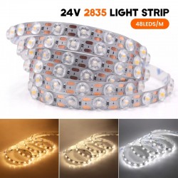 LS LENS-160° 48LED SMD2835 18W Natural White 1800Lm DC24V 12mm