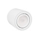 Svietidlo stropné prisadené 1xGU10 Ø80x84mm masterLED - biele matné