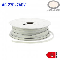 LED pás COB 288LED 10W 700Lm AC230V Natural White 12x6mm cutt-50cm IP65