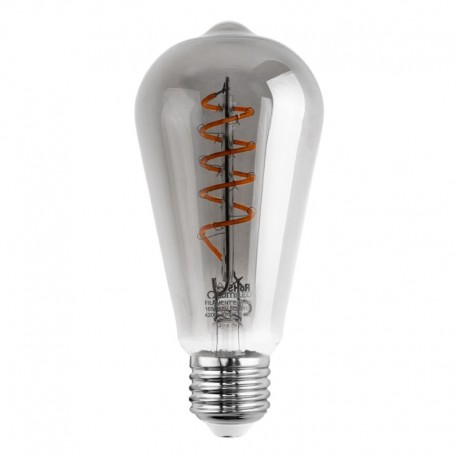 LED žiarovka E27 ST64 VINTAGE LED 6W 420Lm Warm White 2200K Smokey Glass LUMILED